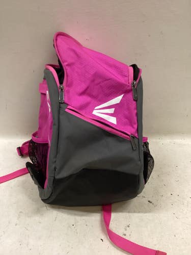 Used Easton BACK PACK - PINK BB/SB Player Backpack Black And Pink 11725-S000509064