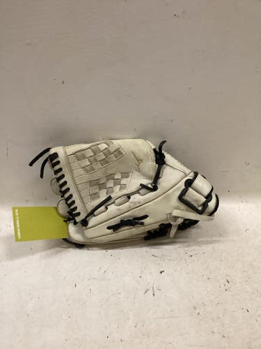 Used Mizuno GMVP 1250PF3W LH Throw Fastpitch Gloves White 12 1/2" 11725-S000509090