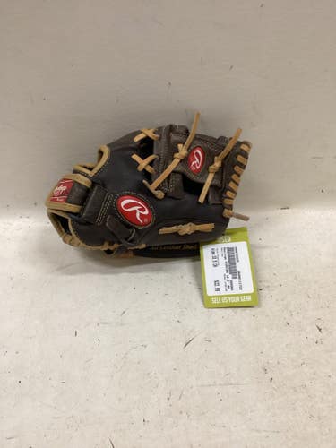 Used Rawlings H105IBR BB/SB Glove RH Throw Chocolate 10 1/2" 11725-S000508825