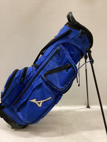 Used Mizuno AEROLITE Mens Stand Bag Royal Blue 11725-S000508919