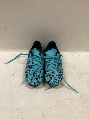 Used Puma Soccer Cleats Carolina Blue Youth 13.0 11725-S000507914