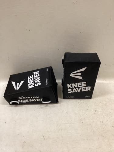 Used Easton THE ORIGINAL KNEE SAVER BB/SB Catchers Knee Savers Black 11725-S000507966