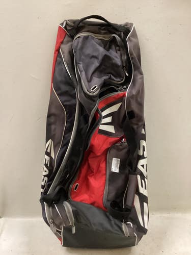 Used Easton EASTON WHEELED BAG RED BB/SB Player Wheeled Bag Black And Red 11725-S000508684