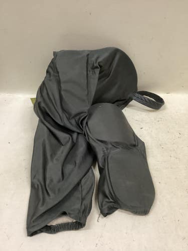 Used Alleson Youth FB Integrated Pants Grey MD 11725-S000508689