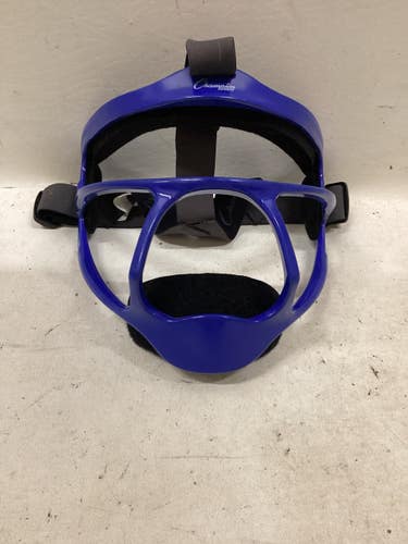 Used Champion Sports MAGNESIUM FIELDER MASK BB/SB Fielders Mask Royal Blue One Size 11725-S000508064