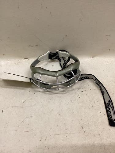 Used Brine VANTAGE GOGGLE Lacrosse Facial Protect Grey Junior 11725-S000508183