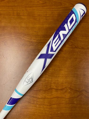 White 2017 Louisville Slugger Xeno Composite Bat (-8) Composite 25 oz 33" (Used)