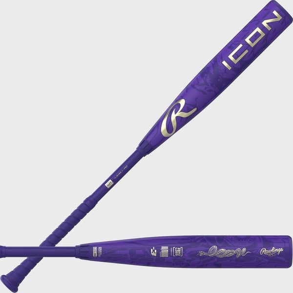 Rawlings 2027 Icon BBCOR 33" (-3) Baseball Bat (NEW WITH WARRANTY)