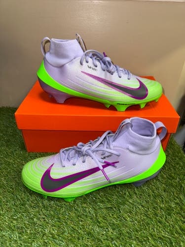 Mens 10 Nike Zoom Air Vapor Pro 1 NRG Football Cleats Purple-Green IB8250-500
