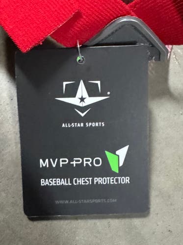 Red All Star MVP Pro Catcher's Set (New)