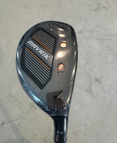 *New* Callaway Mavrik W 4 Hybrid 24* RH | Catalyst 45 4.0 Ladies Flex no HC