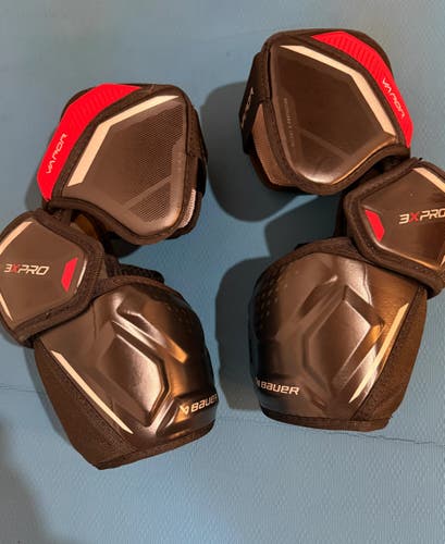 Senior Large Bauer Vapor 3X Pro Elbow Pads (Used)
