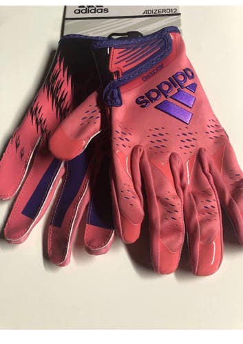 Adidas Adult Large Adizero 12 Football Receiver Gloves.$55Retail Brand New