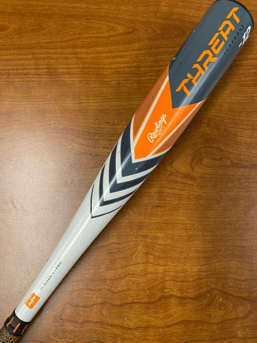 2024 Rawlings Threat Composite Bat USSSA Certified (-12) Composite 16 oz 28" (Used)
