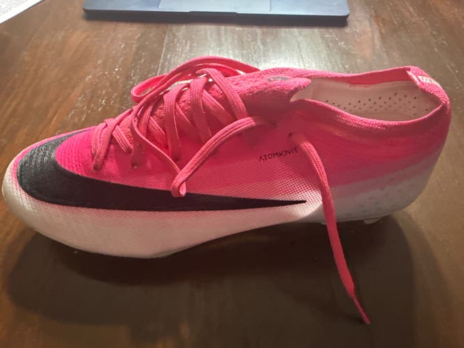 Pink Women's Size M 6.0 (W 7.0) Nike Mercurial Vapor 17 Elite Cleats (Used)