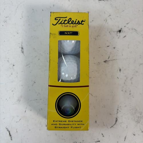 Titleist NXT 2 Golf Balls - Sleeve of 3