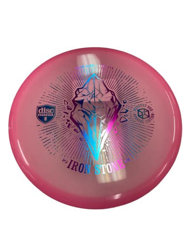 Used Discmania IRON STONE Disc Golf Driver Pink 11859-S000033925