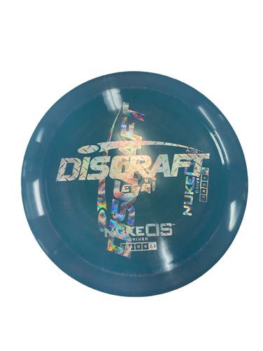 Used Discraft NUKE OS Disc Golf Driver Royal Blue 11859-S000033893