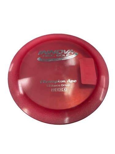 Used Innova CHAMPION APE Disc Golf Driver Red 11859-S000033880