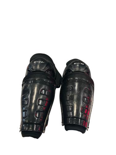 Used CCM Youth Shin Guards Black 9" 11859-S000033845