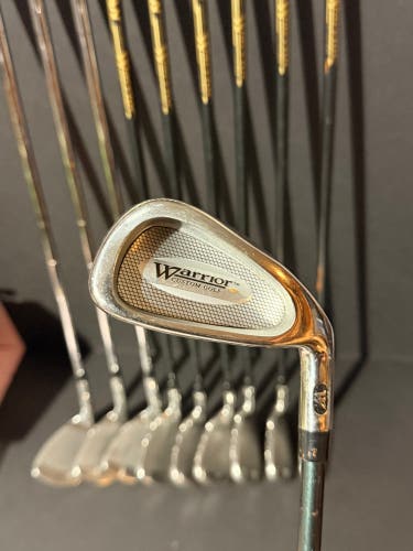 Men's Warrior Warrior Custom Golf Right Handed Iron Set Regular Flex Graphite/Steel Shaft