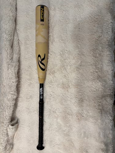 2025 Rawlings Icon Composite USABat Certified Bat (-10) 20 oz 30" (Used)