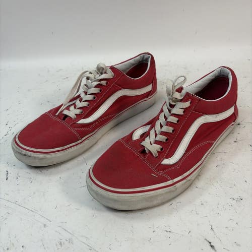 Vans Off the Wall Shoes, Red, 10
