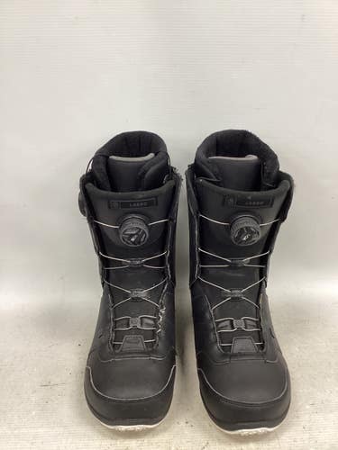 Used Ride LASSO BOA BOOTS Mens Snowboard Boots Black Senior 8 11851-S000053090