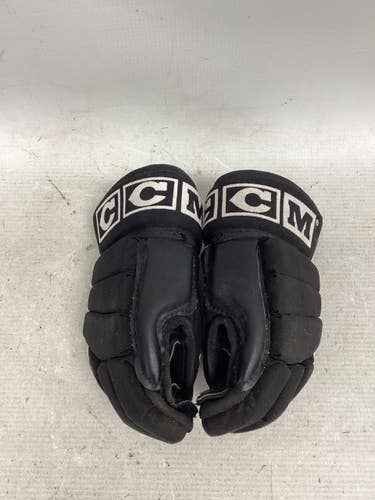 Used CCM 60 YTH GLOVES Youth Gloves Black 9" 11851-S000053077