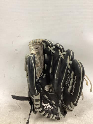 Used Rawlings SURE CATCH BB/SB Glove RH Throw Black 10 1/2" 11851-S000053070
