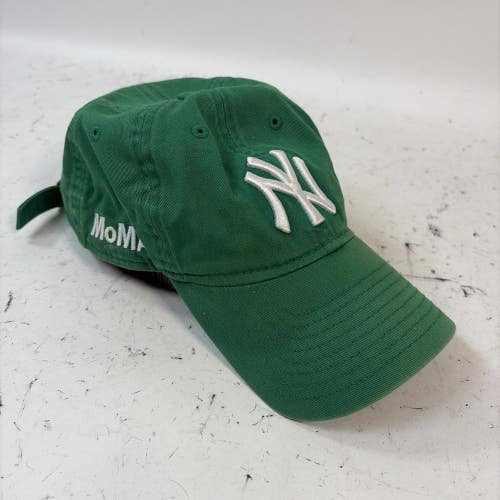 MoMa New York Yankees Green Baseball Hat, Adjustable