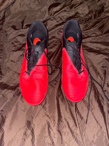Black Men's Size M 12.0 (W 13.0) Nike Turf Cleats Cleats (Used)