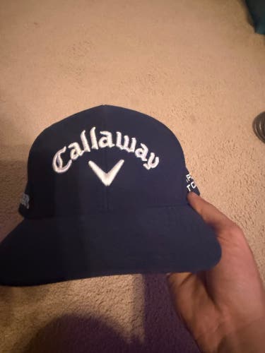 Blue Adult Unisex One Size Fits All Callaway Hat (New)