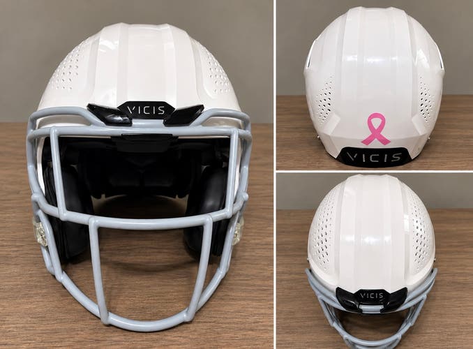 White Youth Small Vicis ZERO2 Helmet (Used)