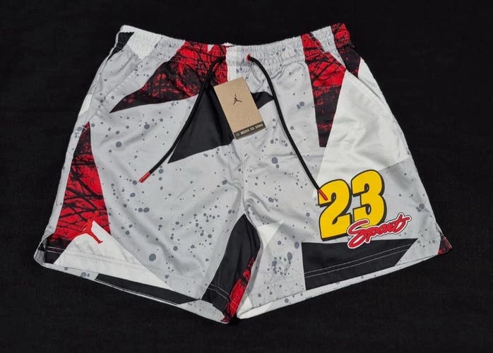 Large Men's Air Jordan Swimsuit (New) Air Jordan Essentials Men's 5" Poolside Shorts IB8818-011