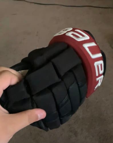 Clayton Keller Game Used Arizona Coyotes Bauer Nexus 2N Gloves 13" Pro Stock (Used)