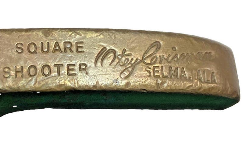 Otey Crisman Square Shooter Putter RH Square Aluminum 35 Red Ring Black Cap Grip