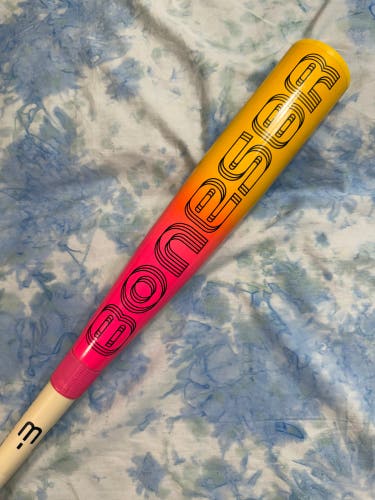 2023 Warstic BONESABER LIMITED EDITION TROPIC THUNDER Hybrid BBCOR 30in 27oz (-3)