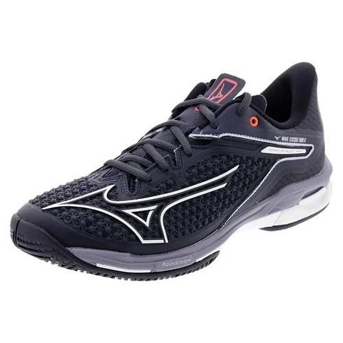 *NIB* MIZUNO MEN'S WAVE EXCEED TOUR 6 AC TENNIS SHOES (ODYSSEY GRAY/WHT) SZ 11.5