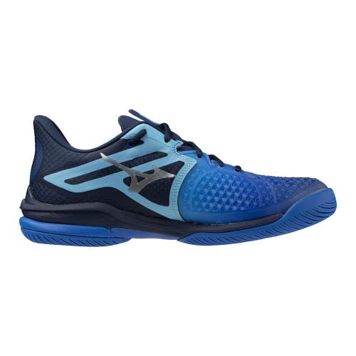 *NWOB* MIZUNO MEN'S WAVE EXCEED TOUR 6 AC TENNIS SHOES (MUGENBLUE/WHITE) SZ 9