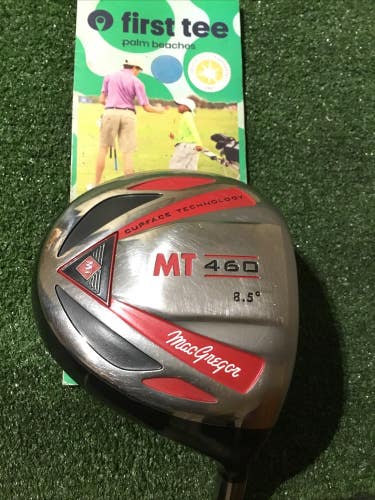MacGregor MT 460 8.5* Driver Stiff Aldila DVS Zyvex 65g Graphite Shaft (45) VGC