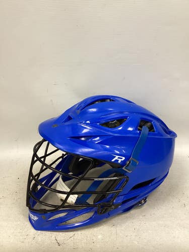 Used Cascade R Lacrosse Helmet Royal Blue One Size 11851-S000053046