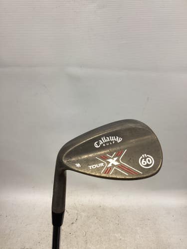 Used Callaway TOUR X Golf Wedge Mens LH 60 Degree 11851-S000052930
