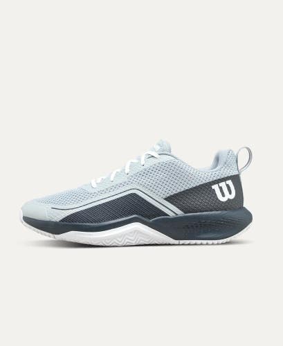 *NIB* MEN'S WILSON RUSH PRO LITE TENNIS SHOES (PEARL BLUE/EBONY/WHT) SZ 12.5