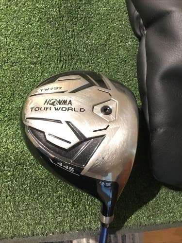 HONMA Tour World TW 737 455 9.5* Driver X-Stiff 70X Vizard Type-Z Graphite *VGC*