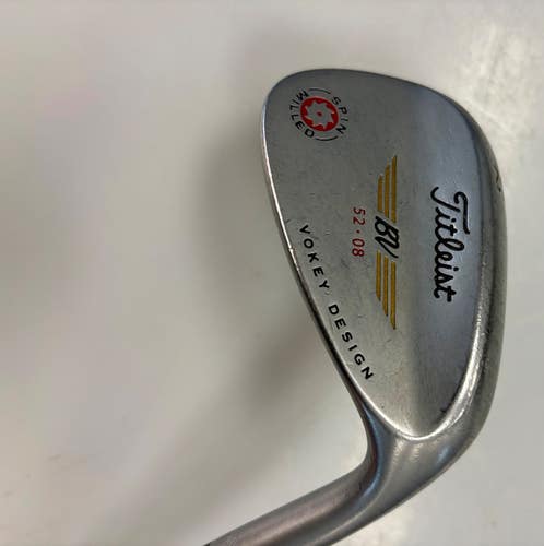 Used Titleist VOKEY Golf Wedge Mens RH 52 Degree 11860-S000316342