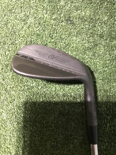Titleist Vokey Design SM8 F Grind Jet Black 52* Gap Wedge (GW) Steel Shaft 35.5