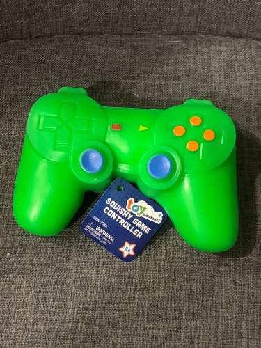 Squishy Game Controller Squeezy Fidget Toy Green New with Tags