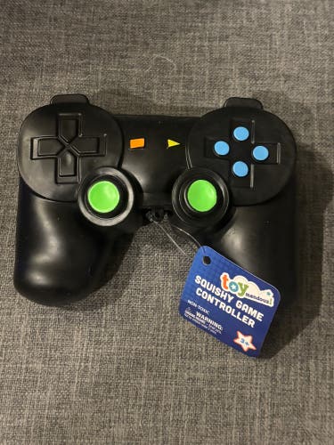 Squishy Game Controller Squeezy Fidget Toy Black New with Tags
