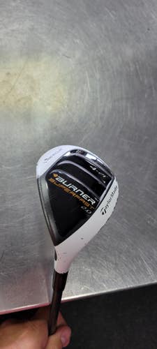 Used Taylormade BURNER SUPERFAST 2 RESCUE Mens Hybrid Club LH 4 Hybrid 11497-S000161785